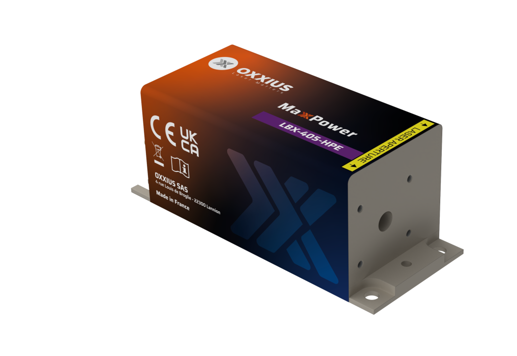 MaxxPower 405 nm up to 1200mW the LBX-405 laser by Oxxius