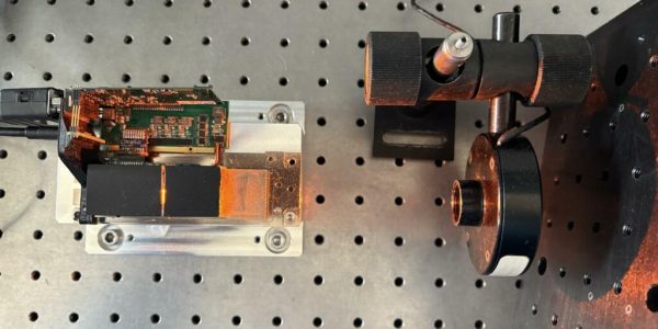 First Diode Pumped Samarium Laser In The Visible Range