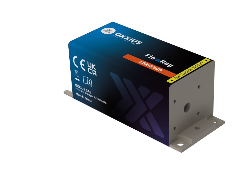 FlexxRay 638 nm up to 180mW the LBX-638 laser by Oxxius