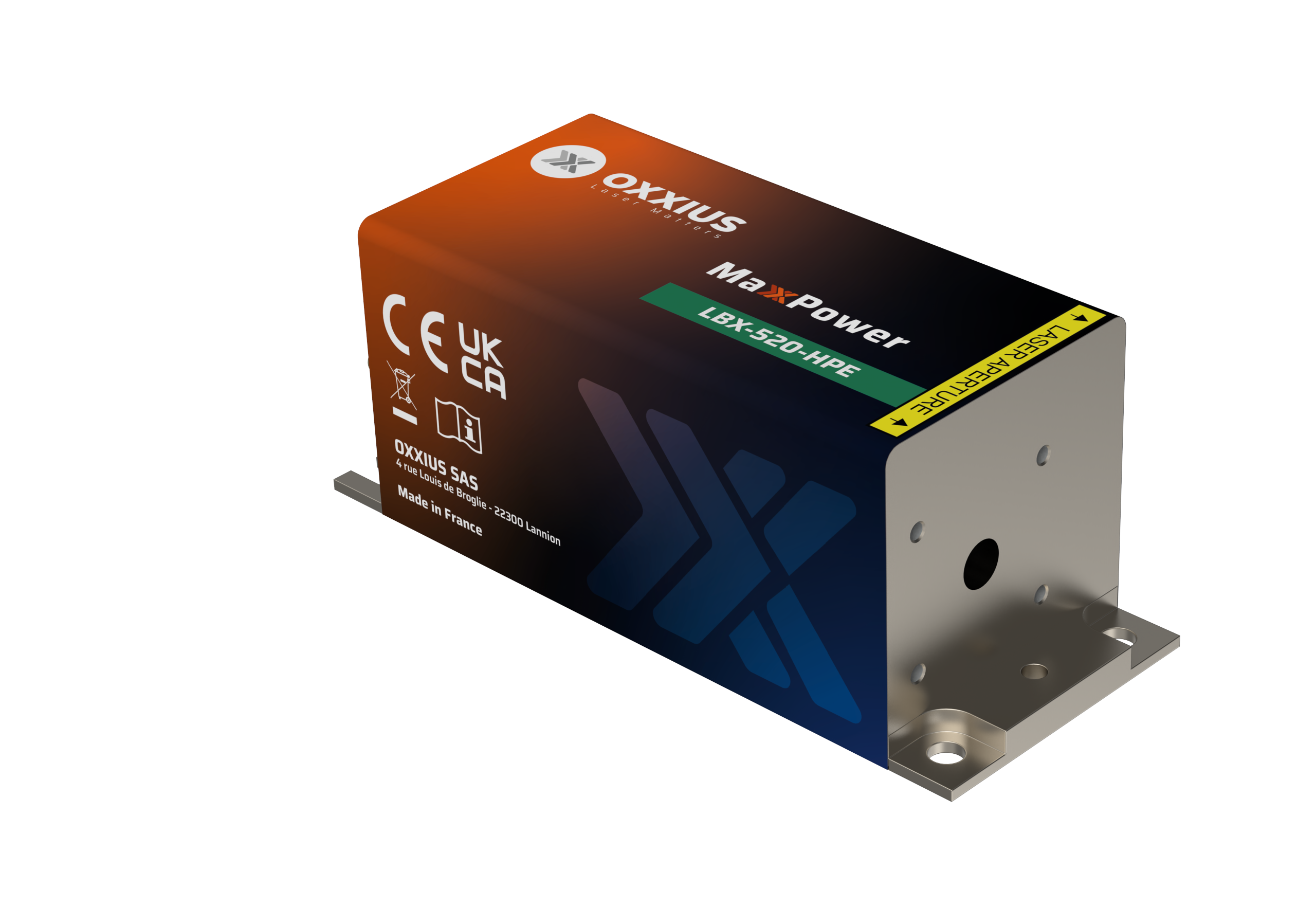 MaxxPower 520 nm up to 800 mW the LBX-520 laser by Oxxius
